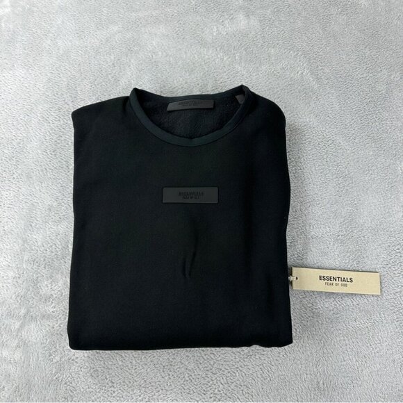 Essentials Men's Size Large Fear of God FOG NWT Oversized 100% Cotton Crewneck - Picture 8 of 13